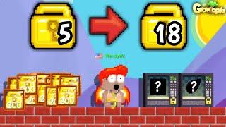 5 WL TO 18 WLS NO FARMING NEW TRICK 100% WORK GROWTOPIA