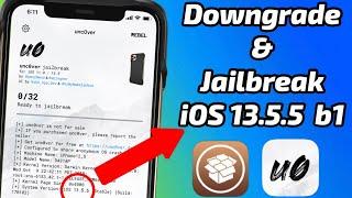 Downgrade and Jailbreak iOS 13.5.5 Beta 1 Hurry