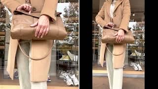 Camel coat outfit ideas  fall - winter look book