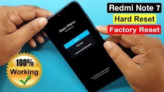 Redmi Note 7 Hard Reset  Redmi Note 7 Factory Reset  Redmi Note 7 Pattern Unlock Without PC 