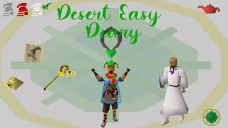 OSRS Desert Easy Diary Guide  Ironman Approved