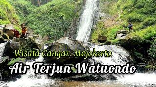 Info Wisata AIR TERJUN WATU ONDO CANGAR Pacet Kab Mojokerto... Sejuk dan airnya jerniihh....