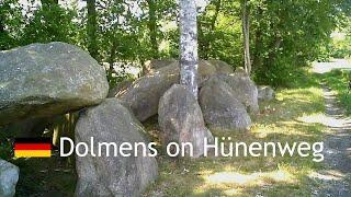 GERMANY Dolmens on Hünenweg trail