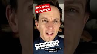 Mick Gordon in 2016 remembering the first time he played the new DOOM 