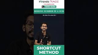 MISSING NUMBER SHORTCUT METHOD BY PRITHVIRAJ