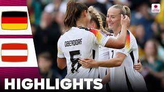 Germany vs Austria  Highlights  Womens Euro Qualifiers 16-07-2024