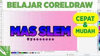 Cara Membuat Halftone Di Coreldraw - Belajar Coreldraw