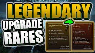 How to UPGRADE RARES to LEGENDARY in Diablo 4 Reroll Stats & More Diablo 4 Occultist Guide