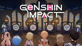 Squid Game x Genshin Episode 2  Dalgona Challenge Genshin Impact Parody