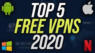 Top 5 Best FREE VPN Services 2020