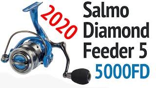 Salmo Diamond Feeder 5  Обзор и Разбор Фидерной Катушки  ТО