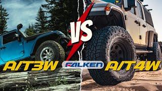 ALL NEW Falken WildPeak AT4W vs Older AT3w  Detailed Comparison