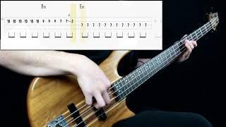 Iron Maiden - Phantom Of The Opera Bass Cover Play Along Tabs In Video