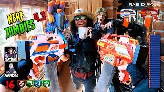 NERF meets Call of Duty ZOMBIES 4.3  Nerf Gun First Person Shooter