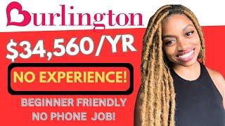 Non Phone Work From Home Job I Burlington I Get Hired With No Experience