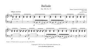 Burgmüller  Ballade Op. 100 No. 15