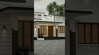 3Bhk Home  1200 Sqft. Design   Aprox 21 Lakhs built up cost @ Kerala  without interior 