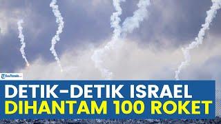 UPDATE PERANG HARI INI DETIK-DETIK ISRAEL DIHANTAM 100 ROKET HIZBULLAH