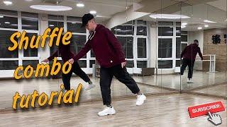 How To Shuffle Dance Tutorial Combo  For beginners  Шафл обучалка