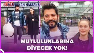 Burak Özçivit ile Fahriye Evcenin 2. bebekleri Keremle ilk görüntüleri