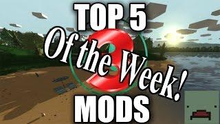 Top 5 Unturned Mods of the Week Episode 3