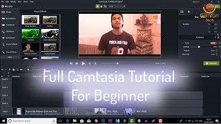 Full Camtasia Tutorial For Beginner  Edit Youtube Videos in Camtasia  Hindi Tutorial 2021