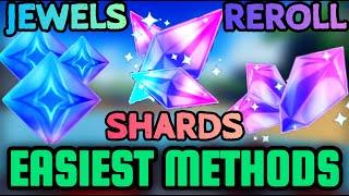 Easiest Methods to Farm *SHARDS JEWELS & REROLLS* in Anime Last Stand #roblox