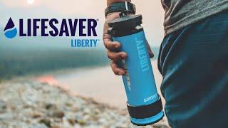 LifeSaver Liberty™ - Portable Water Purifier for Travel Backpacking and Camping
