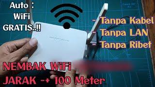 Perluas WiFi jarak jauh pakai router MERCUSYS MW302R  Perluas jaringan WiFi