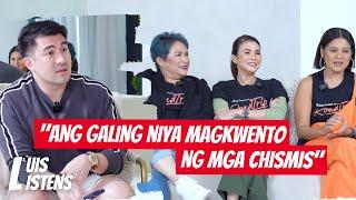 LUIS LISTENS TO JANICE GELLI & CANDY Ang galing niya magkwento ng mga chismis  Luis Manzano