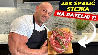 JAK SPALIĆ STEAKA NA PATELNI