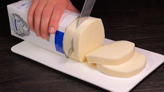 Dont buy cheese 1 kg of cheese from 1 liter of milk in just 5 minutes