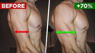TRICEPS Workout at Home GROW 70% OF YOUR ARMS
