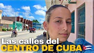 Un Día Conmigo VIVIENDO en CubaAsi están las CALLES del Centro de Cuba