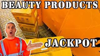 £6000 IN BEAUTY PRODUCTS BINNED DUMPSTER DIVING UK INSANE