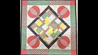 November Kimberbell Cutie Table Topper Part 1-Piecing October 11 2023