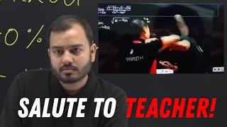 Alakh Sir Reply To Latest Physics Wallah Student Beating Teacher Video  salutes Teacher