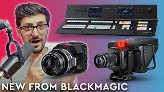 NEW Blackmagic Products at IBC 2023  Cinema Camera 6K Micro Studio 4K G2  iPhone App + More