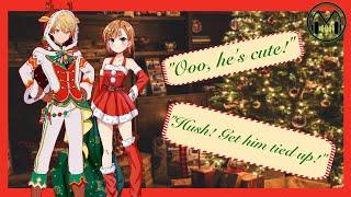 ASMR Roleplay Santa’s Official Business Tied Up By Twins Naughty Christmas Elves FM4M