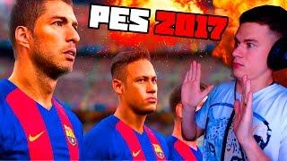 ПЕРВЫЙ РАЗ ИГРАЮ в PES 2017  Pro Evolution Soccer 17