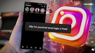 RESOLVIDO Não foi possível carregar o feed Instagram Android