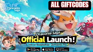 Draconia Saga & All 2 Giftcodes  Draconia Saga SEA Free 2 Codes - How to Redeem