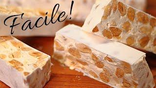 TORRONE MORBIDO alle Mandorle ricetta veloce