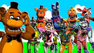 Playing as EVERY RUIN ANIMATRONIC in Fredbears Mega Roleplay Roblox