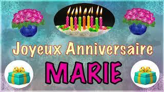 Joyeux Anniversaire MARIE