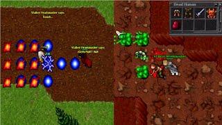 Old Tibia - MS 50 Pking on Inferna GOOD LOOT 2006 7.6