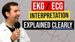 ECG Interpretation Made Easy - How to Read a 12 Lead EKG Systematically