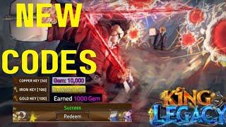 *NEW CODES* FREE 2x EXP AND GEMS  KING LEGACY CODES UPDATE 6