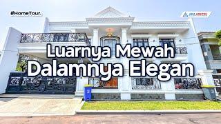 WOWW RUMAH MEWAH KLASIK MODERN 2 LANTAI 6 KAMAR DI LAHAN 400 M2