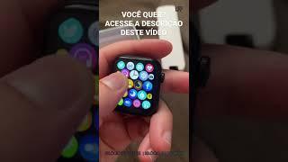 Relógio inteligente  Melhor Smartwatch que faz e recebe chamadas telefônicas